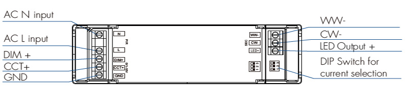 LF-12A-2 0 to 10V CCT LED Dimmable Driver Structures