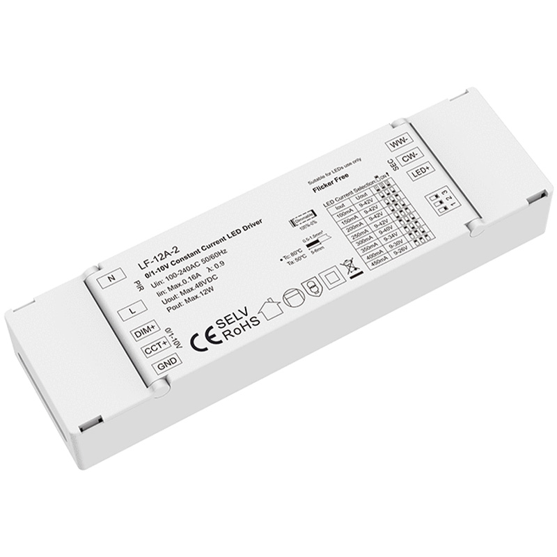 LF-12A-2 0 to 10V CCT LED Dimmable Driver Constant Current