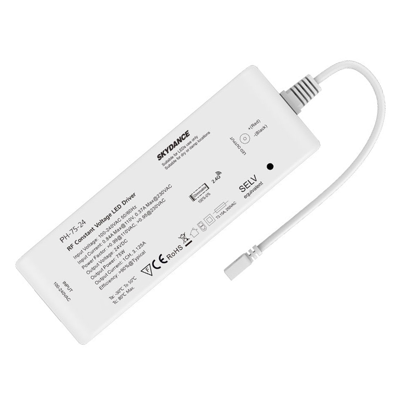 75W 24V RF Dimmable LED Driver PH-75-24