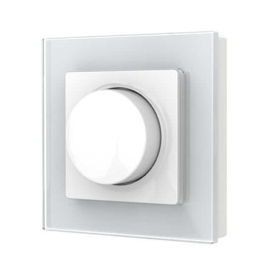 85-265VAC 1 Zone Dimming Wall Mounted Rotary Panel T11-D