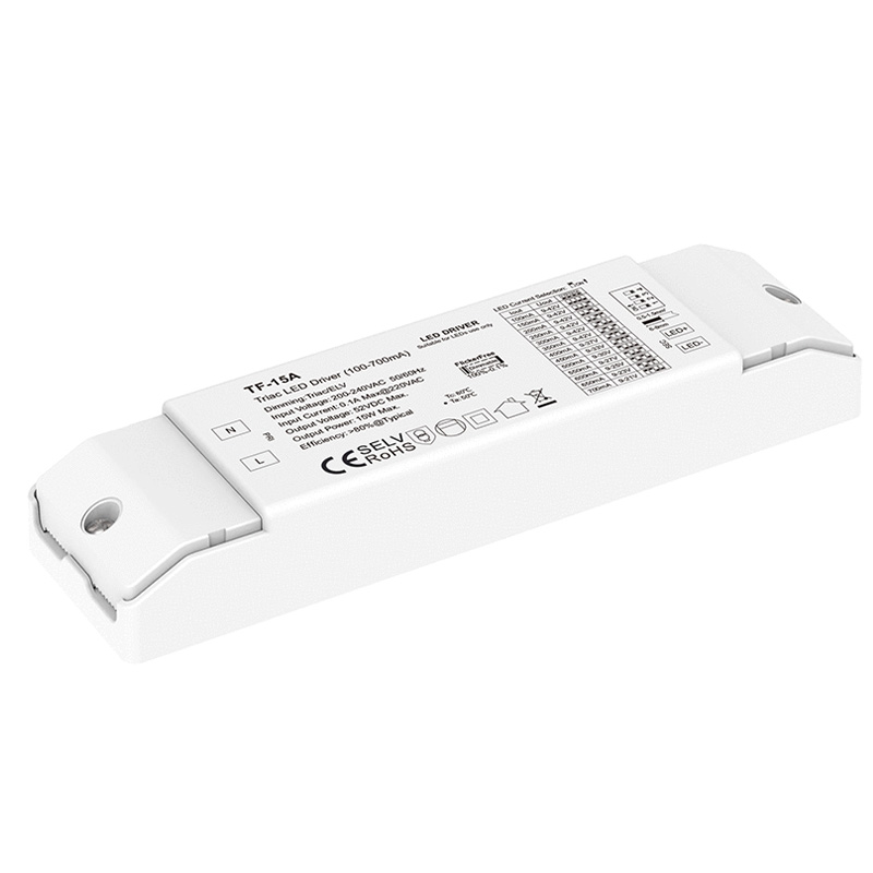 TF-15A 15W Triac Dimming LED Driver Constant Current