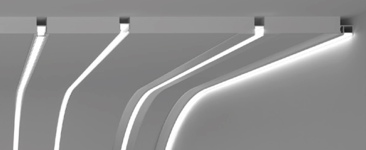 UD Series Bendable LED Strip Tracks