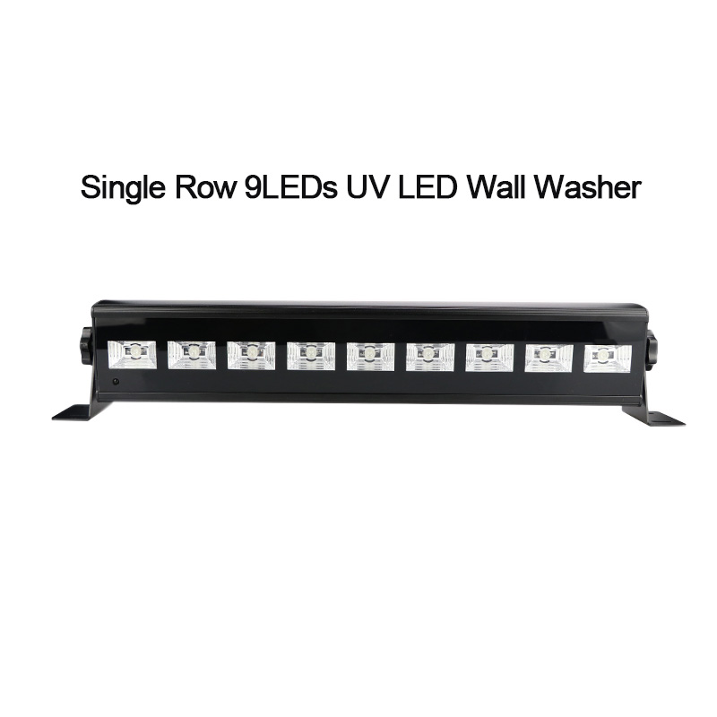 AC90-240V 395-405NM Ultraviolet LED Wall Washer Light With 13Key RF Remote - Halloween UV Stage Light, Christmas Party LED Light, Club Bar Lights
