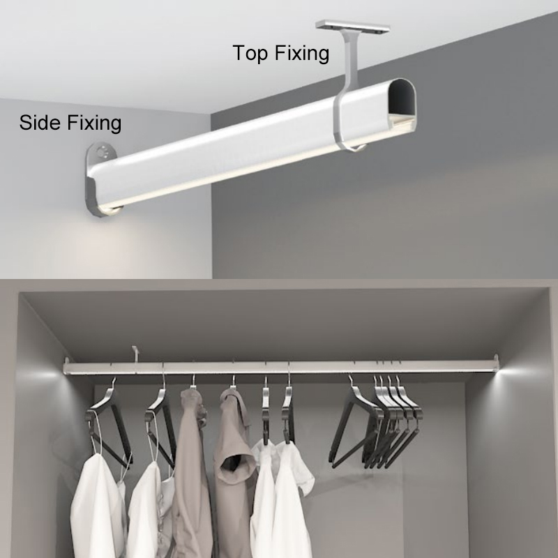 LED Closet Rod - Hangr Fixture by Alloy LED