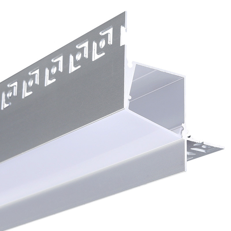 Concealed LED Wall Border Wood Panel Ceiling Linear Cove Lighting Profile