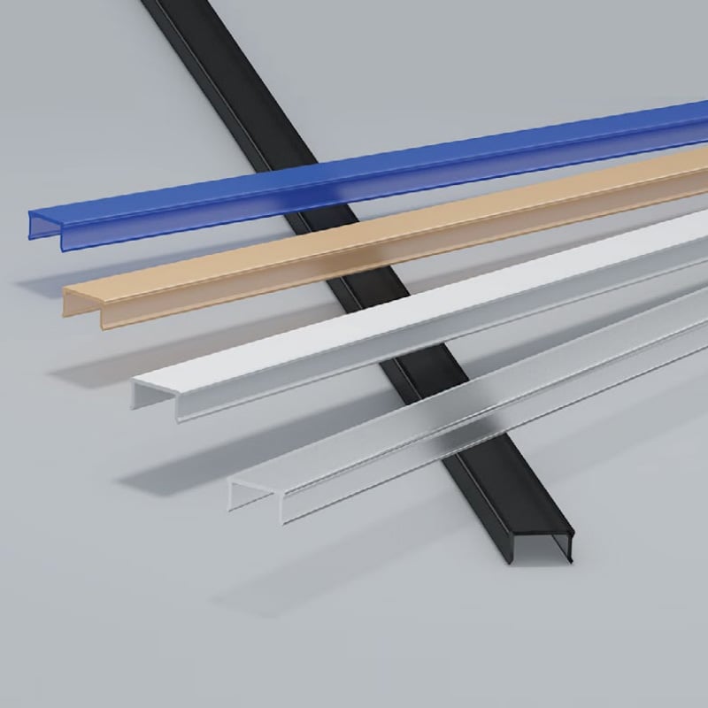 Replacement LED Diffuser Covers For Aluminum Channels Replacement LED Diffuser Covers For Aluminum Channels