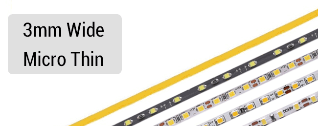 Micro Thin 3mm LED Strip Micro Thin 3mm LED Strip