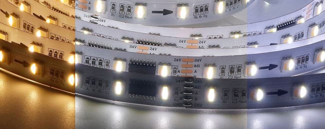 Variable White Led DMX Ribbon Variable White Led DMX Ribbon