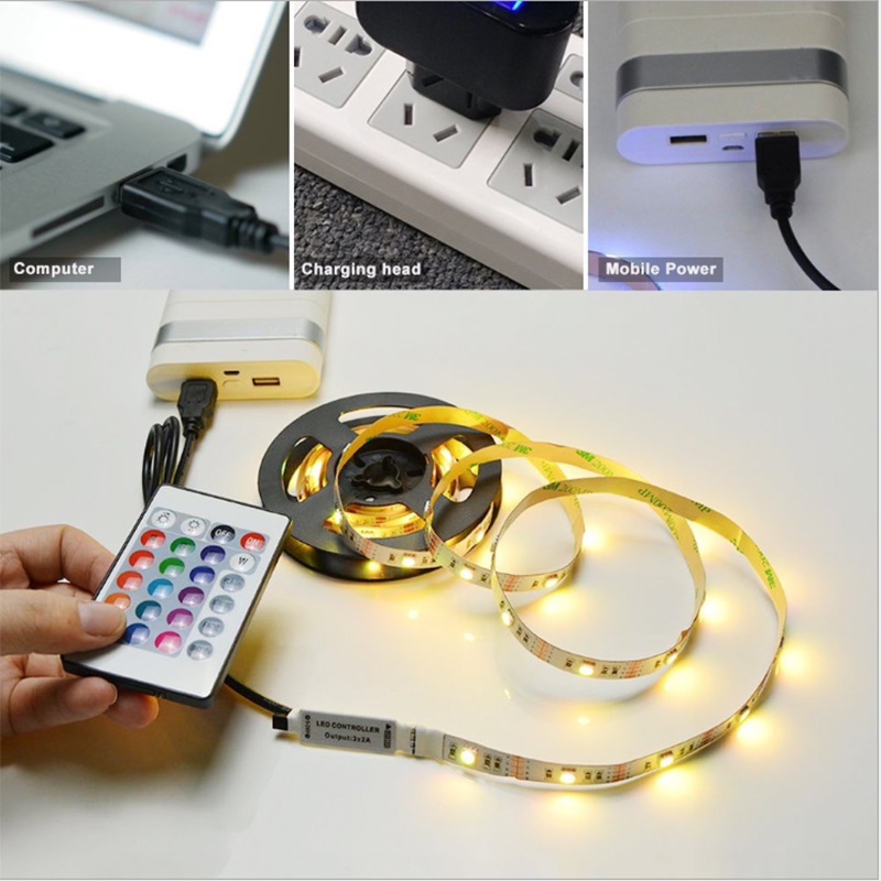 Rigid Mini USB LED Strip 5V Micro USB Port DIY LED Strip