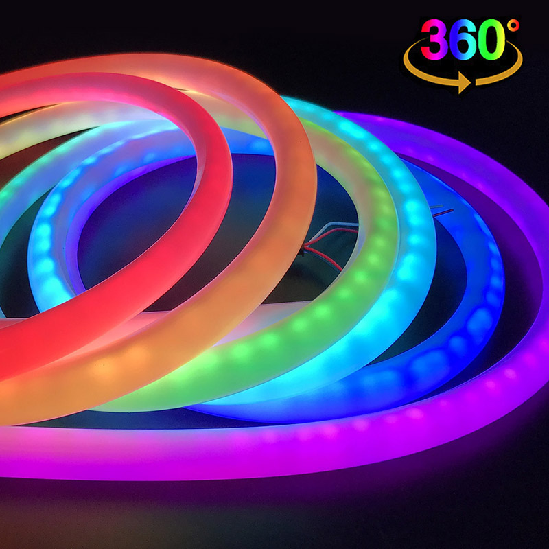 Super Thin DC12V/DC24V Waterproof Full Color LED Neon Rope Lights