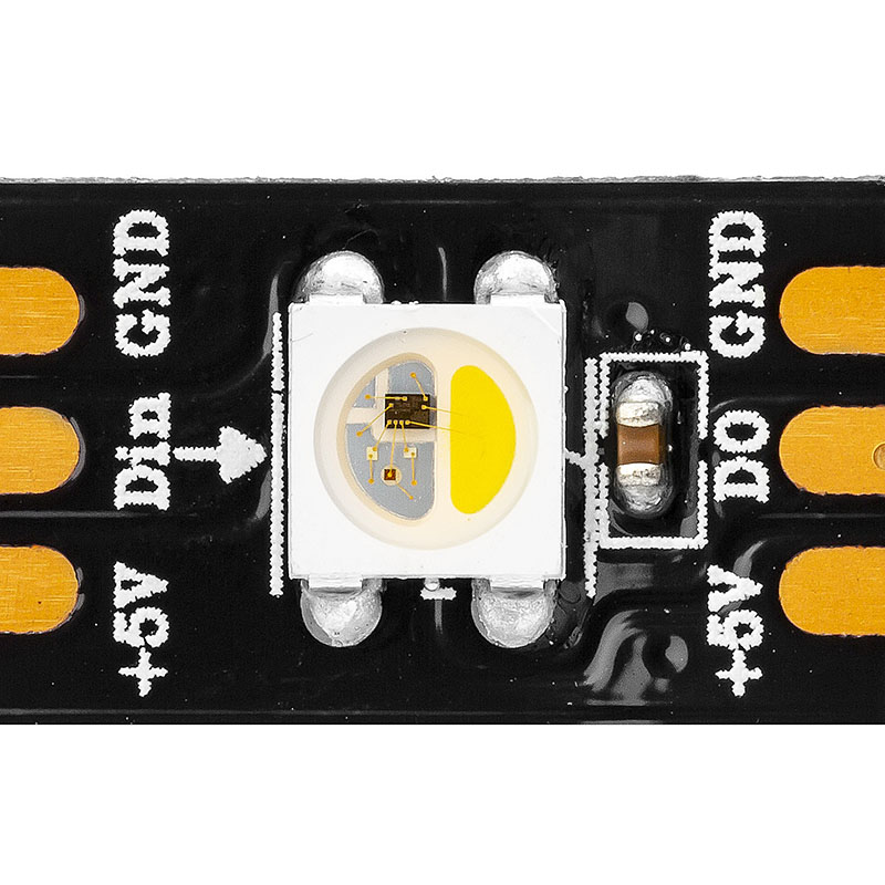 ECO RGB WS2812B LED Strip Individual Addressable 300LEDs [DCFLS-WS2812B-60]