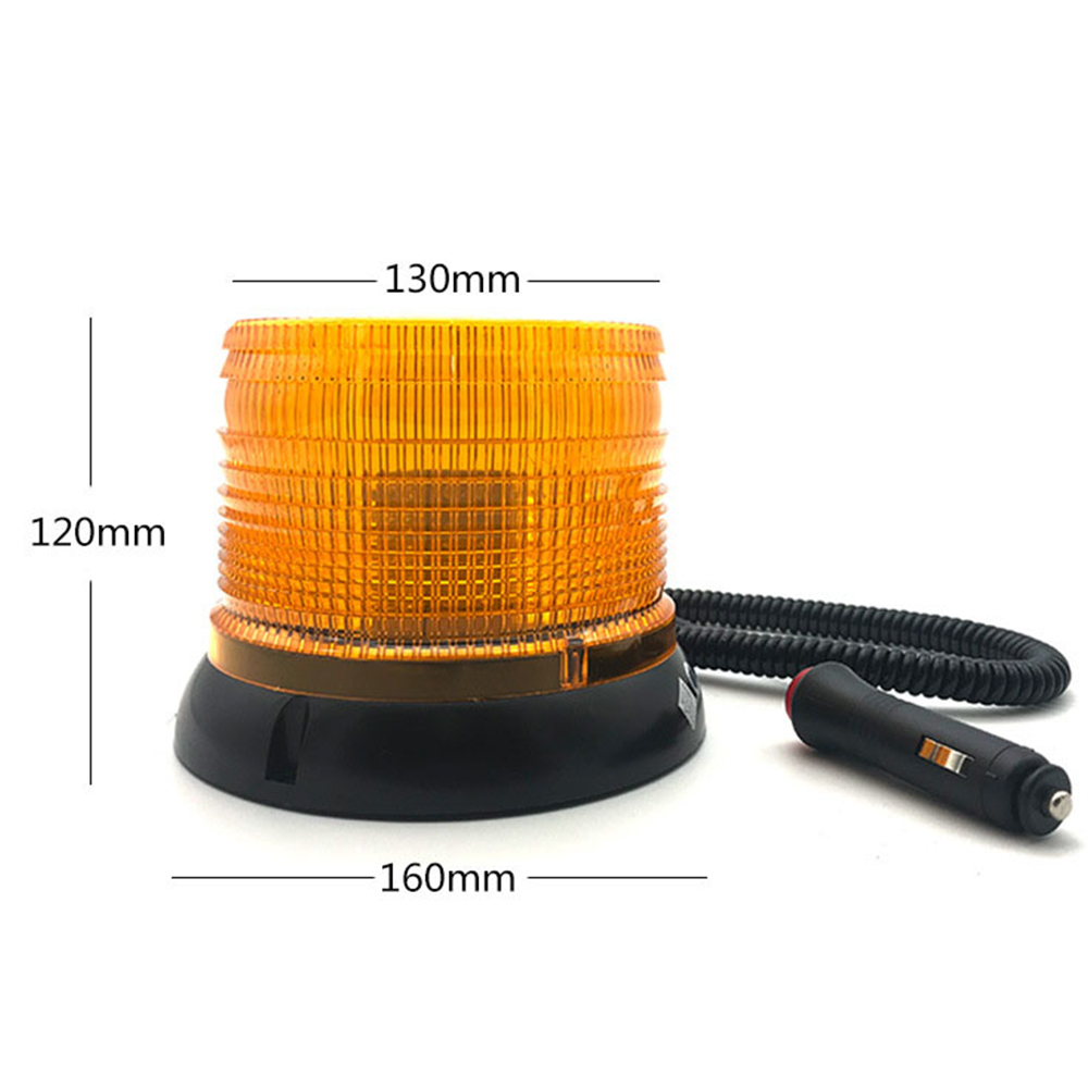 72 LED Roof Top Rotating Emergency Safety Warning Flash Strobe Light Tractor SUV 
