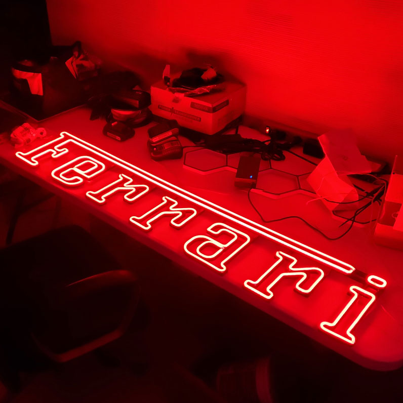 6*12mm Narrow LED Neon Light Strip For Signs - Single Color