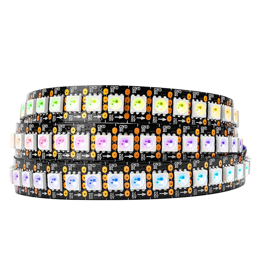 WS2813 DC5V Breakpoint-continue 144 LEDs Individually Addressable Digital LED  Strip Lights