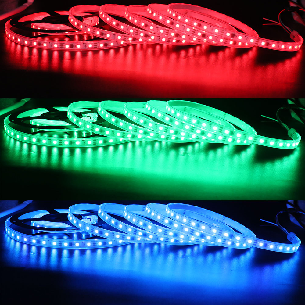 5M WS2811 LED Stripe RGB injected with high-quality epoxy super waterproof IP68 