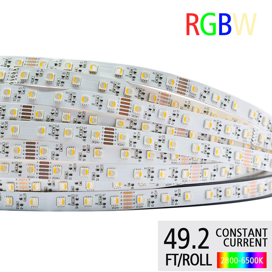 RGB 5050 Single Row CurrentControl LED Strip Light, 60/m, 12mm wide, by the  6m Reel