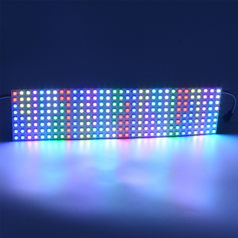 WS2812B 5050 RGB LED Pixel Strip Light Advertising Display Panel Digital Screen 