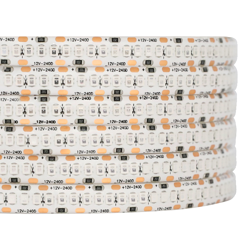 365nm 12 Volt 2835 UV LED Strip High Density 240 LEDs Per Meter