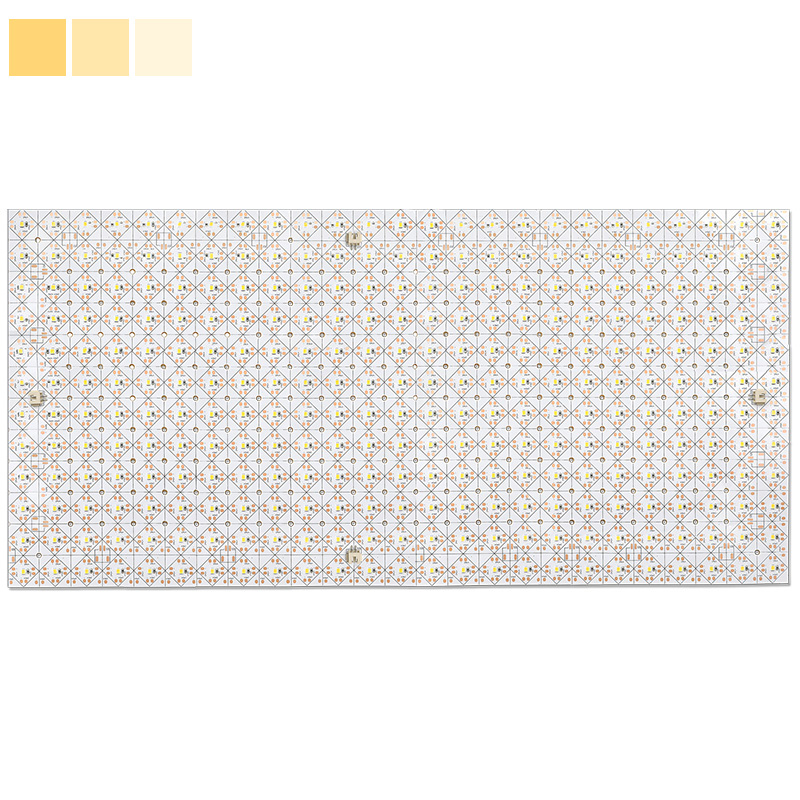 24V 2835 Dimmable White Flexible LED Lights Sheets for Backlighting 25X12