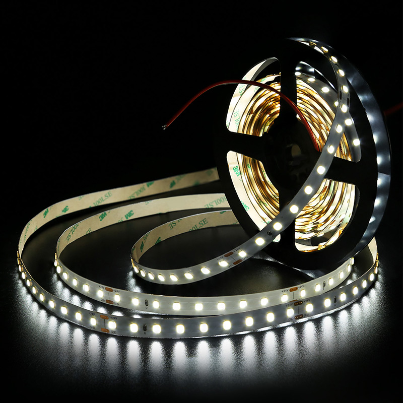 24V 2835 High Intensity LED Light Strips Bright White 503lm / ft