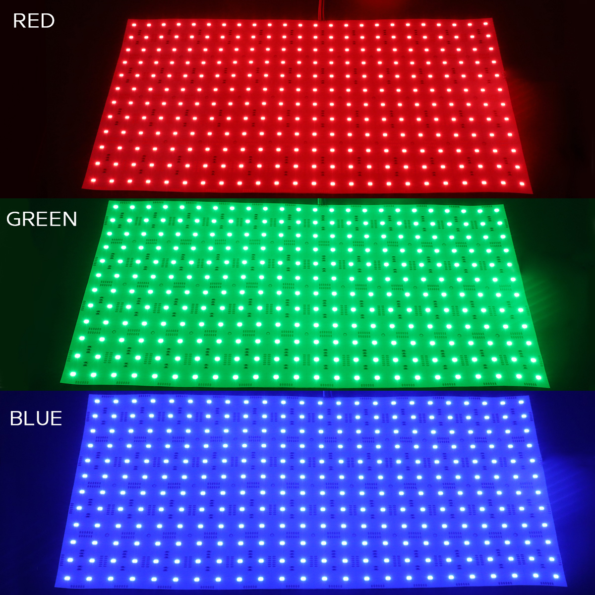 24V 5-In-1 5050 RGBCCT Color Changing Flexible LED Sheet 24X12 24V 5-In-1 5050 RGBCCT Color Changing Flexible LED Sheet 24X12