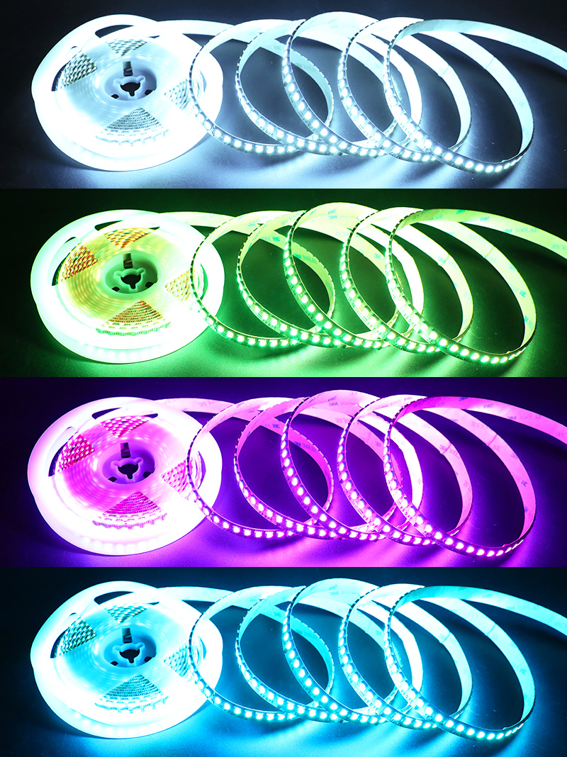 Addressable RGBW LED Tape Static Color Lighting