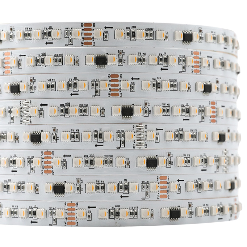 24V SMD4040 DMX RGBW UCS512 LED Strip 100LEDs/m, Max 20m 65ft 24V SMD4040 DMX RGBW UCS512 LED Strip 100LEDs/m, Max 20m 65ft