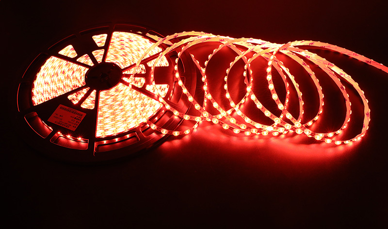 Diffuse Reflection lens Red LED Strip Light Lighting Effect