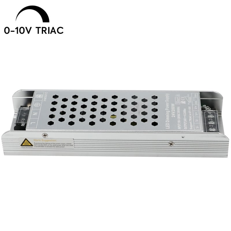 DC24V 200W 8.3A 0-10V LED dimming power supply DC24V 200W 8.3A 0-10V LED dimming power supply