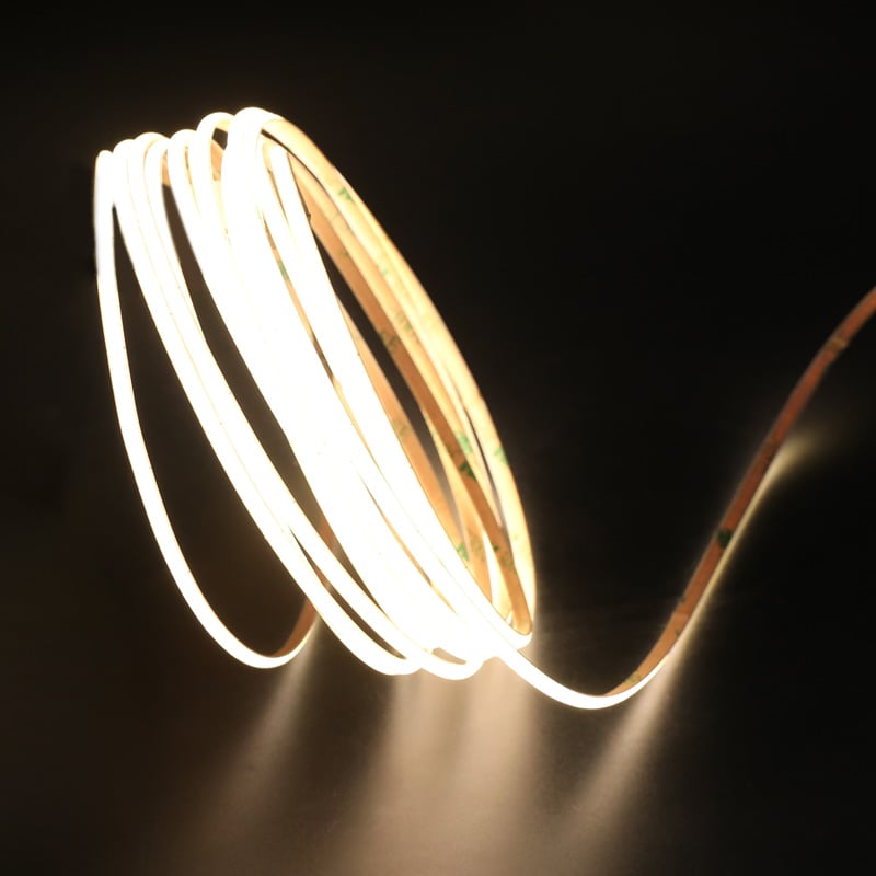Low Voltage 24V 5mm Ultra Small COB Flex LED Strip Light Low Voltage 24V 5mm Ultra Small COB Flex LED Strip Light