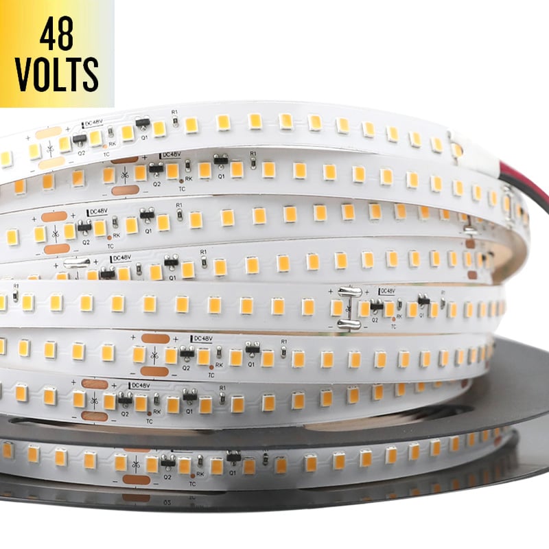 48V High Output Professional Grade Uniform 10-Meter Task Lighting LED Strip 48V High Output Professional Grade Uniform 10-Meter Task Lighting LED Strip