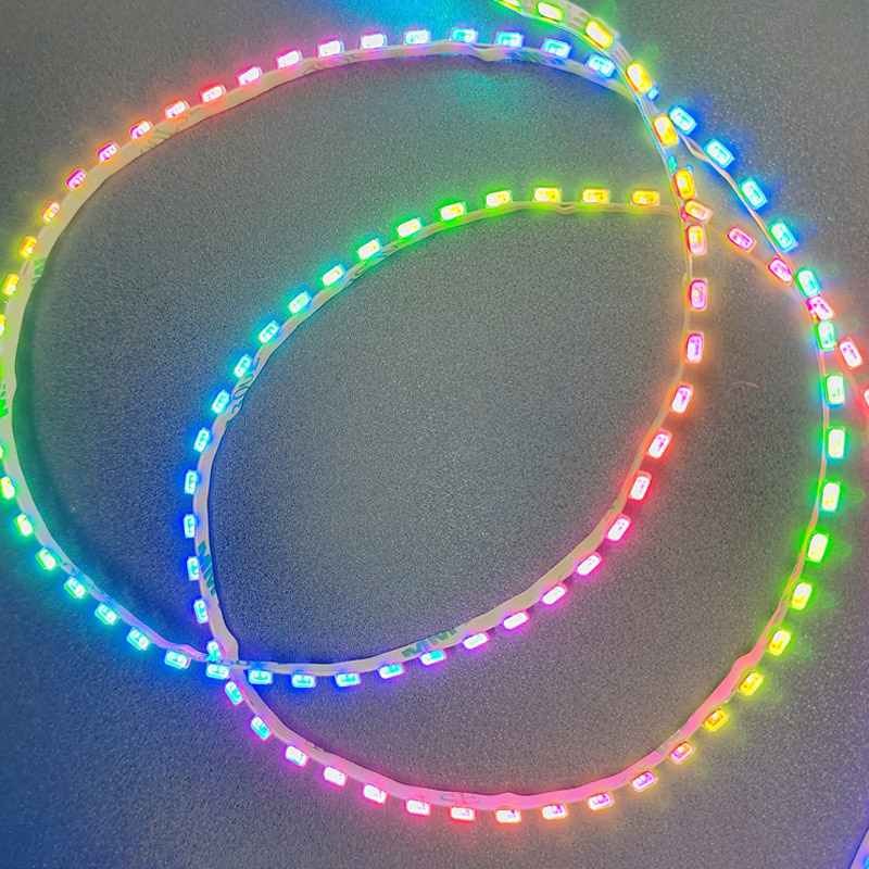 5 Volts 4mm Super Slim SK6812 144 RGB Side Fire LED Strip 5 Volts 4mm Super Slim SK6812 144 RGB Side Fire LED Strip