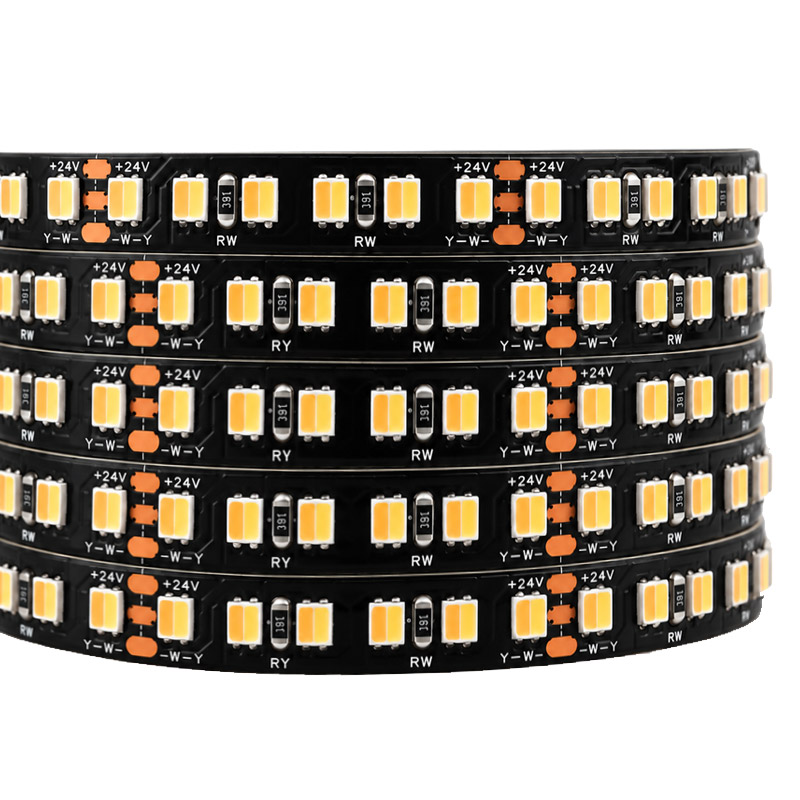 65FT Ultra Long Run CRI97 CCT Dual White LED Strip Black Backlighting 65FT Ultra Long Run CRI97 CCT Dual White LED Strip Black Backlighting