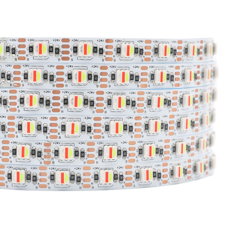 DC 24V 5050 RGB Cut to Length LED Strip Lights Single LED Cuttable