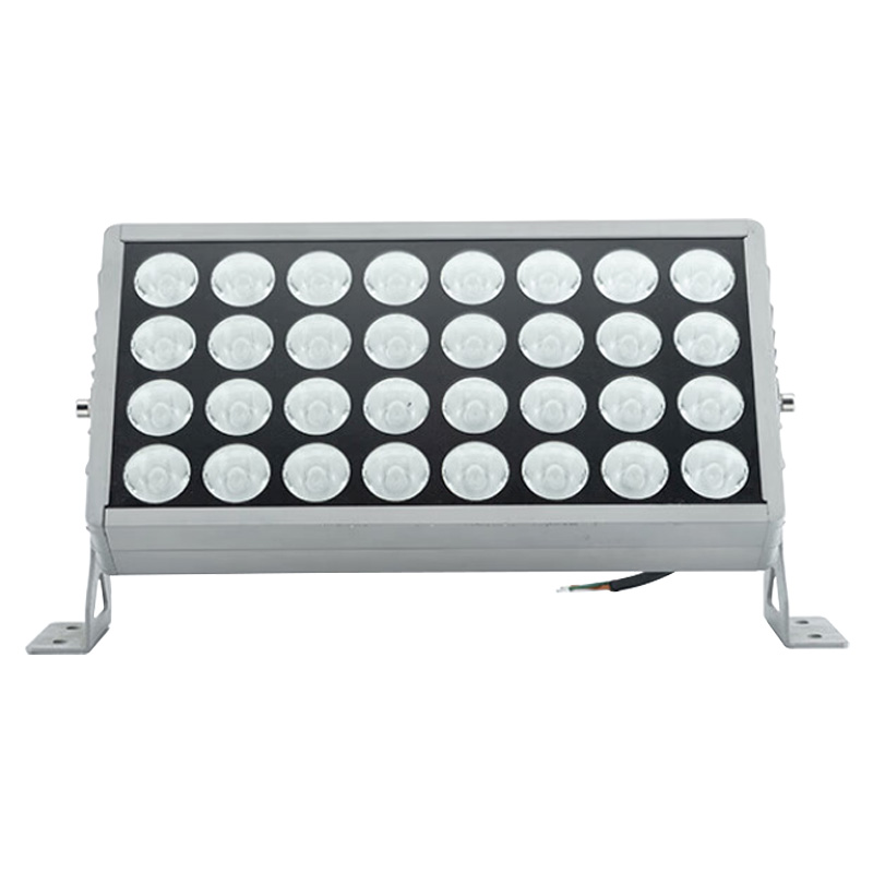 DC24V 120W RGBW Full-color DMX512 4IN1 60LEDs IP65 LED Wall Wash Light