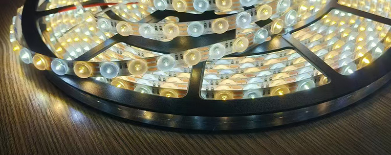 Diffuse Reflection lens CCT LED Strip Light Lighting Effect