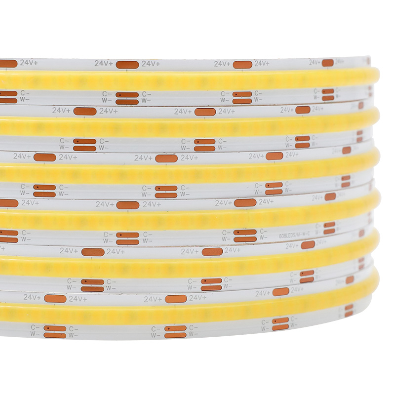 DC24V 33Ft Long Run Continuous Selectable CCT LED COB Light Strips