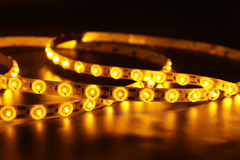 Diffuse Reflection lens Yellow LED Strip Light 