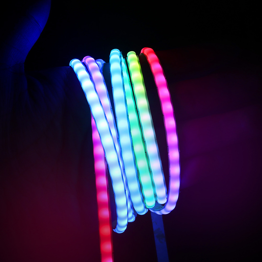 Arduino UNO Controllable Individually Addressable WS2812B COB LED Strips - DC5V Super Density 160Chips/m Arduino UNO Controllable Individually Addressable WS2812B COB LED Strips - DC5V Super Density 160Chips/m