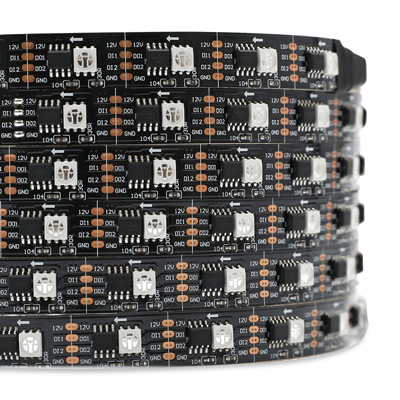 GS8208 RGB Light Strip Individually Addressable LED 12V