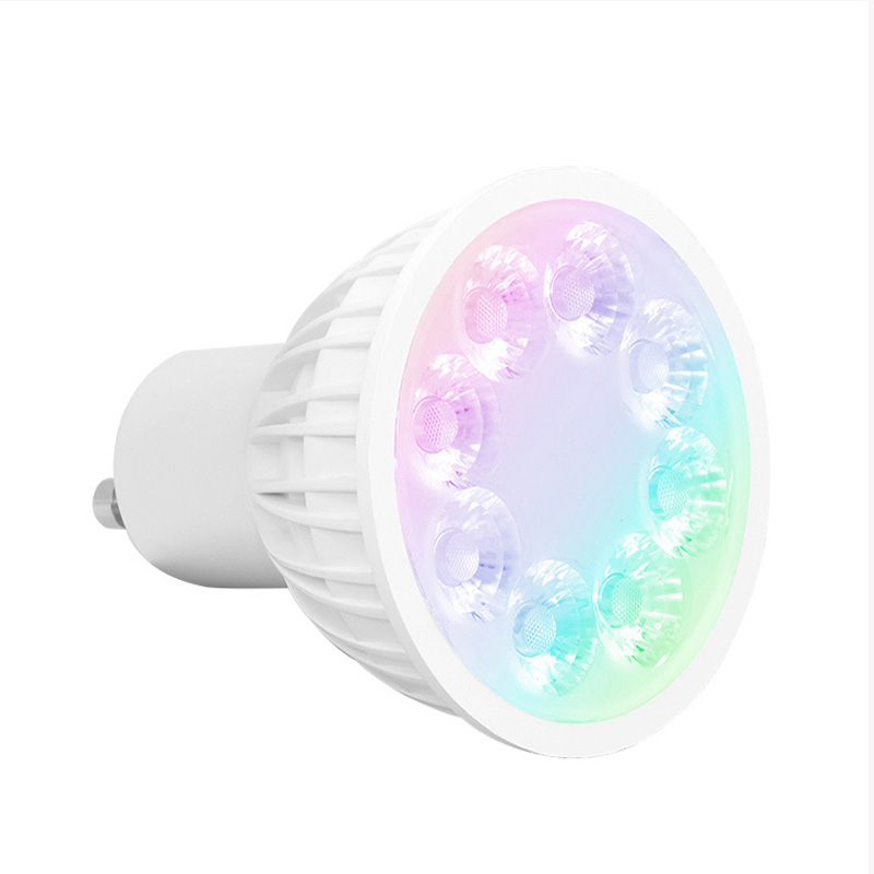 LM080Z Dimmable 4W GU10 RGB CCT LED Zigbee Spotlight