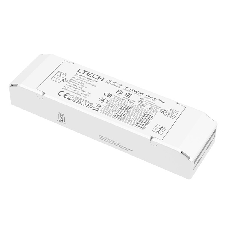 SE-40-300-1050-G1T 40W 300 to 1050mA Isolated CC Triac Dimming Driver