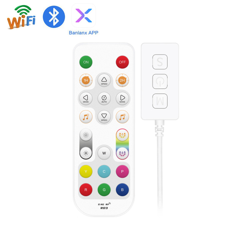 SP548E Smart BanlanX Mini 3-Key 1200 RGBIC Pixel Light Controller