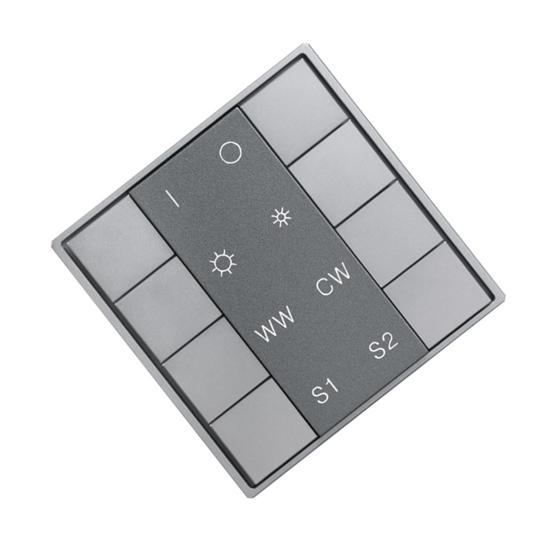 SR-2422NK8-CCT-G1-S2 CCT LED DALI Wall Panel Remote Push Button SR-2422NK8-CCT-G1-S2 CCT LED DALI Wall Panel Remote Push Button