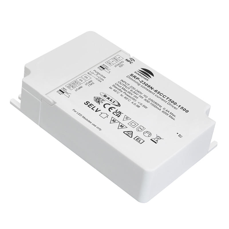 SRP-2309N-65CCT500-1500 65W DALI NFC LED Light CCT Driver CC