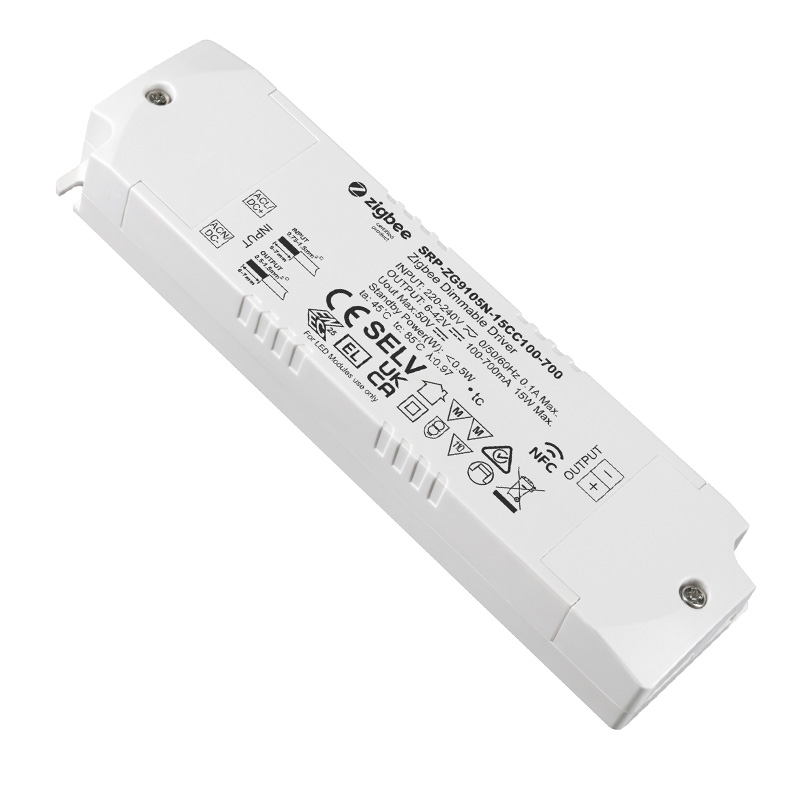 SRP-ZG9105N-15CC100-700 CC 15W NFC Zigbee Dimmable LED Driver