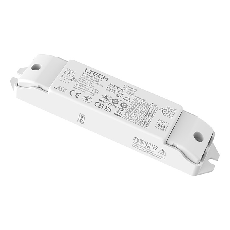 TD-9-350-700-G1T 9W 350 to 700mA Multi Current CC Triac Dimmable Driver