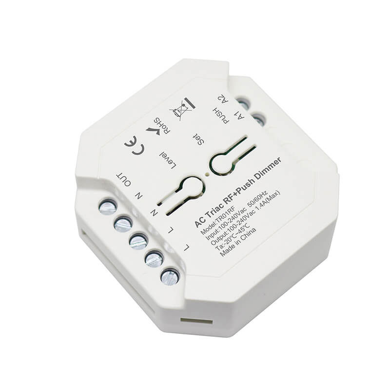 TR01RF RF Push Tuya AC Triac LED Dimmer Controller