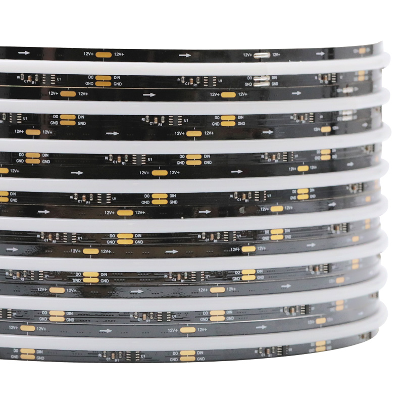 WS2811 Ultra High Density Addressable RGB COB LED Strip Tape Light