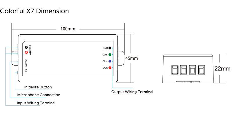 X7 Controller Mini Size